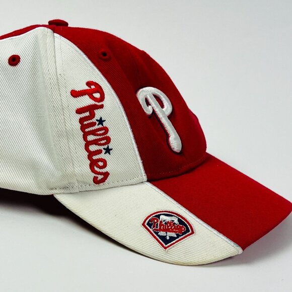 Twin Enterprises MLB Philadelphia Phillies Red White  P Logo Adjustable Hat - Picture 2 of 6